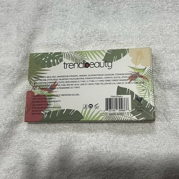 Trend Beauty Tropical Eyeshadow Palette - Picture 2 of 6